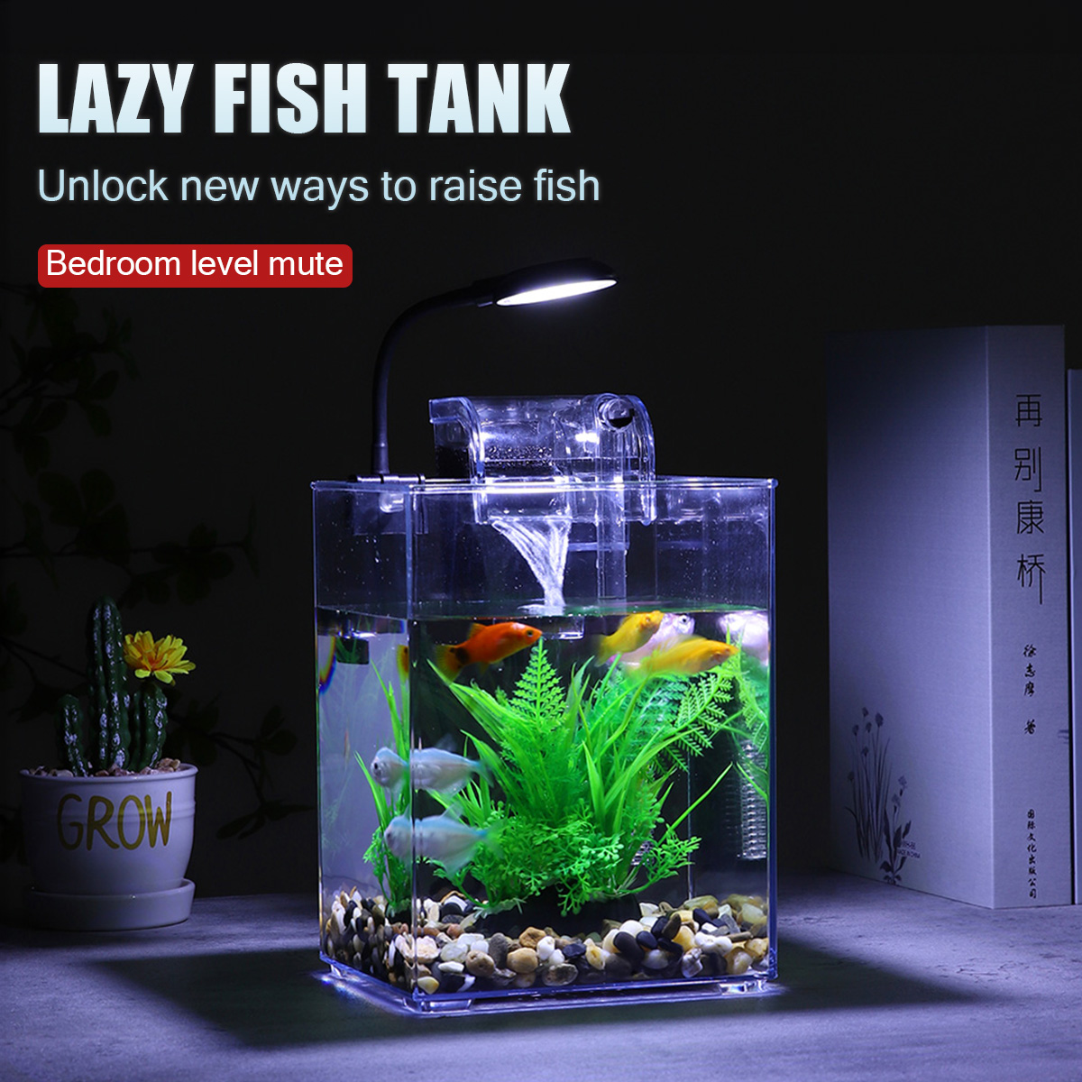 USB Desktop Fish Tank Set-Easy - Aquarium Goldfish avis et prix