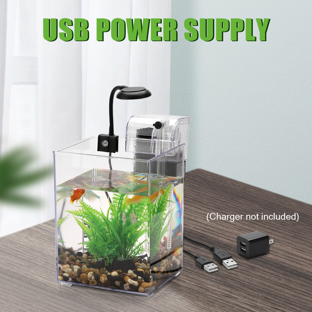 USB Desktop Fish Tank Set-Easy - Aquarium Goldfish avis et prix