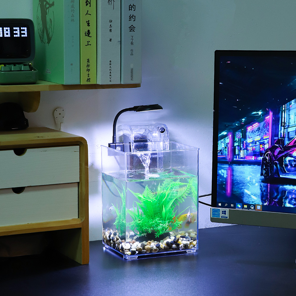 USB Desktop Fish Tank Set-Easy - Aquarium Goldfish avis et prix